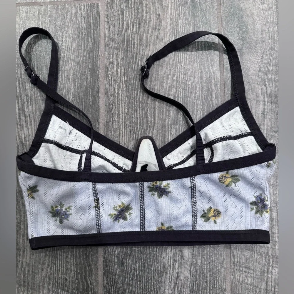 Urban Outfitters out from under saturn Pointelle Bustier Underwire size …‎